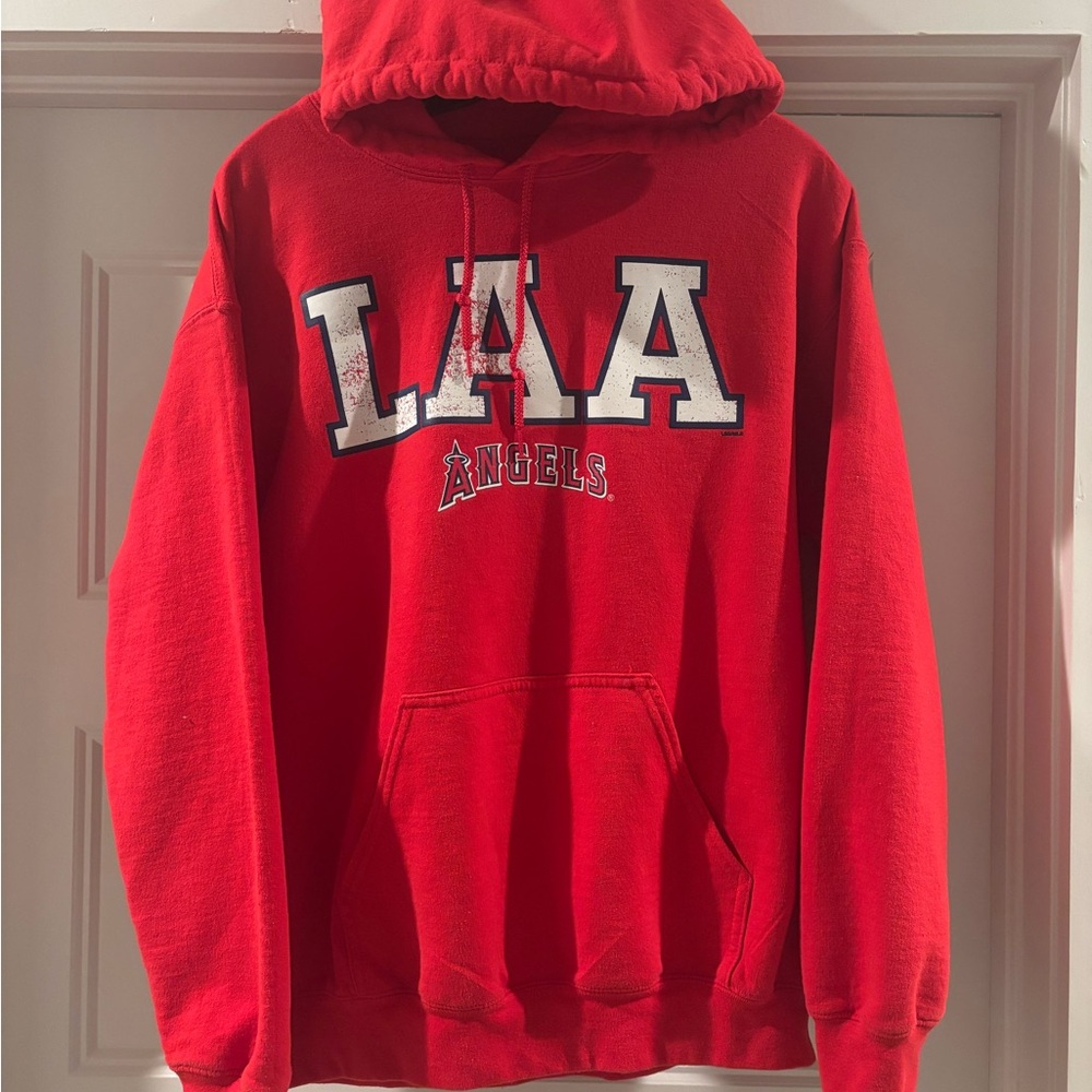 Los Angeles Angels Red Hoodie